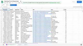 
                            10. Data Input Form (Responses) - Google Docs & Spreadsheets