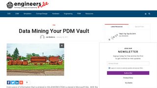 
                            7. Data Mining Your PDM Vault - Engineers Rule