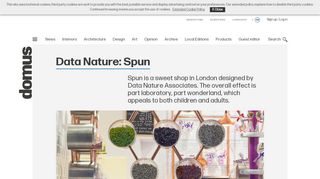 
                            11. Data Nature: Spun - Domus