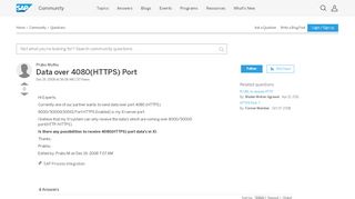
                            8. Data over 4080(HTTPS) Port - archive SAP