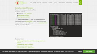 
                            4. Data Package Manager - Open Knowledge Labs