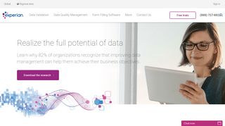 
                            7. Data Quality Management Solutions and Services | Experian