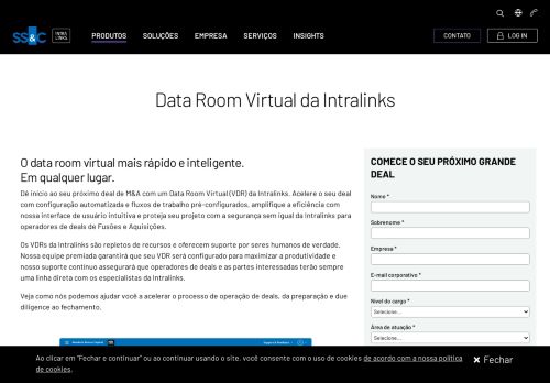 
                            3. Data Room Virtual da Intralinks | Intralinks