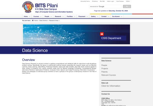 
                            4. Data Science - BITS Pilani