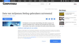 
                            13. Data van miljoenen Netlog-gebruikers ontvreemd | Computable.nl