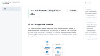 
                            9. Data Verification Using Virtual Labs - Veeam Backup & Replication ...