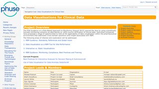 
                            11. Data Visualisations for Clinical Data - PhUSE Wiki