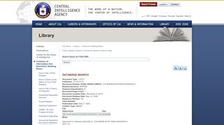 
                            3. DATABASE SEARCH | CIA FOIA (foia.cia.gov)