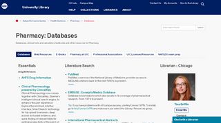 
                            11. Databases - Pharmacy - Subject & Course Guides at University of ...