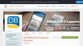 
                            11. DATABASICS Expense Reviews 2018 | G2 Crowd