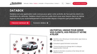 
                            3. Databox Catalogue de Pièces | Autodata | France