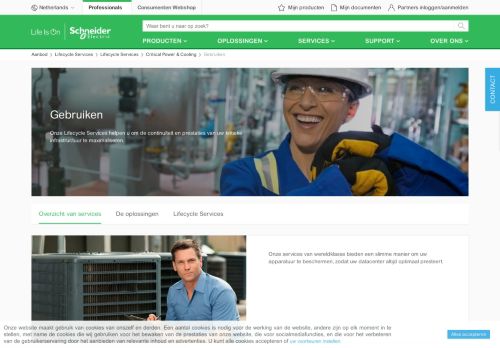 
                            12. Datacenter Services - Gebruiken | Schneider Electric