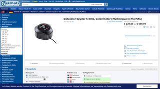 
                            4. Datacolor Spyder 5 Elite ab € 179 (2019) | Preisvergleich Geizhals ...