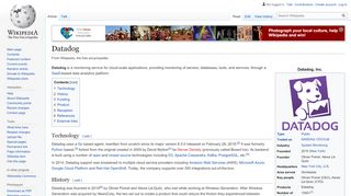 
                            4. Datadog - Wikipedia