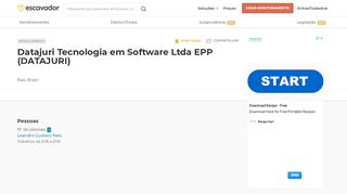 
                            12. Datajuri Tecnologia em Software Ltda EPP | Escavador