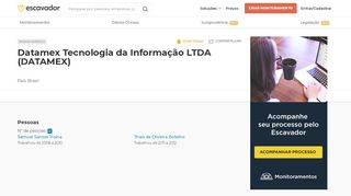 
                            13. Datamex Tecnologia da Informação LTDA | Escavador