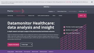 
                            2. Datamonitor Healthcare | Pharma intelligence