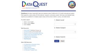
                            7. DataQuest - CA.gov