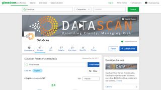 
                            4. DataScan Field Services Reviews | Glassdoor