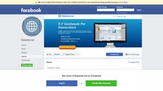 
                            11. Datastat.net - About | Facebook