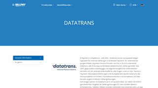 
                            2. datatrans – BillPay