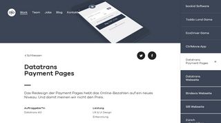 
                            6. Datatrans - Payment Pages - Dreipol