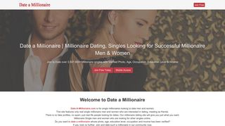 
                            3. Date a Millionaire | Wealthy Rich Men & Women Looking For Singles