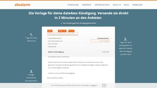 
                            4. date4sex online kündigen | geprüfte Vorlage - Aboalarm