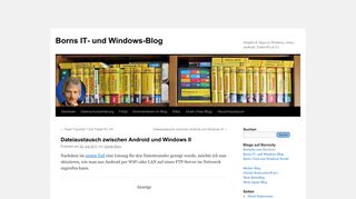 
                            11. Dateiaustausch zwischen Android und Windows II | Borns IT- und ...