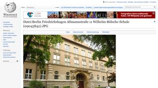 
                            12. Datei:Berlin Friedrichshagen Aßmannstraße 11 Wilhelm-Bölsche-Schule