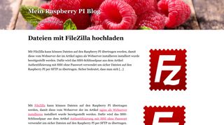 
                            10. Dateien mit FileZilla hochladen - Mein Raspberry PI Blog