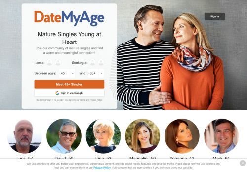 
                            1. DateMyAge.com — Active Senior Dating for Mature Singles Young at ...