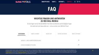 
                            3. Daten ändern | FAQ | Service - Red Bull MOBILE