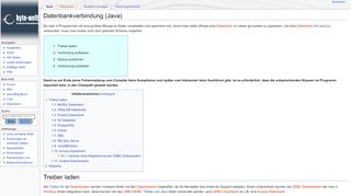 
                            3. Datenbankverbindung (Java) – Byte-Welt Wiki
