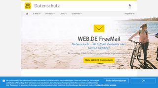 
                            2. Datenschutz bei WEB.DE FreeMail