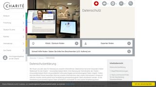 
                            12. Datenschutz: Charité – Universitätsmedizin Berlin