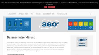 
                            9. Datenschutz - CLICK & LEARN 360° online