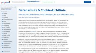 
                            7. Datenschutz & Cookie-Richtlinie | Online-Druckerei QuickPrinter