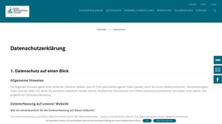 
                            6. Datenschutz - Daimler Sinfonieorchster - econsor