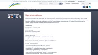 
                            7. Datenschutz | druckstdu.de