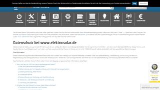 
                            5. Datenschutz | Elektroradar.de