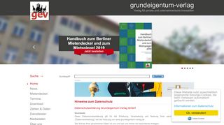 
                            6. Datenschutz - | Grundeigentum-Verlag GmbH