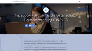 
                            1. Datenschutz-Grundverordnung (DSGVO) | Entwickler-FAQs - Facebook