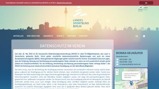 
                            13. Datenschutz im Verein - Landessportbund Berlin