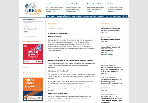 
                            11. Datenschutz | KGNW e.V.