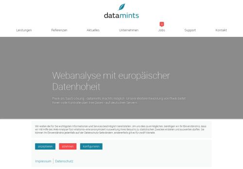 
                            4. Datenschutz mit Piwik - datamints GmbH