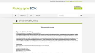 
                            6. Datenschutz - photographerbook.de PDF-Service - Fotobuch ...