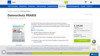 
                            2. Datenschutz PRAXIS online kaufen | WEKA