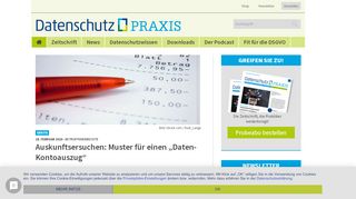 
                            13. Datenschutz PRAXIS: Portal für Datenschutzbeauftragte