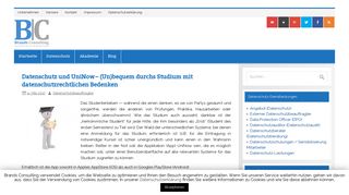 
                            6. Datenschutz und UniNow – (Un)bequem durchs Studium mit ...